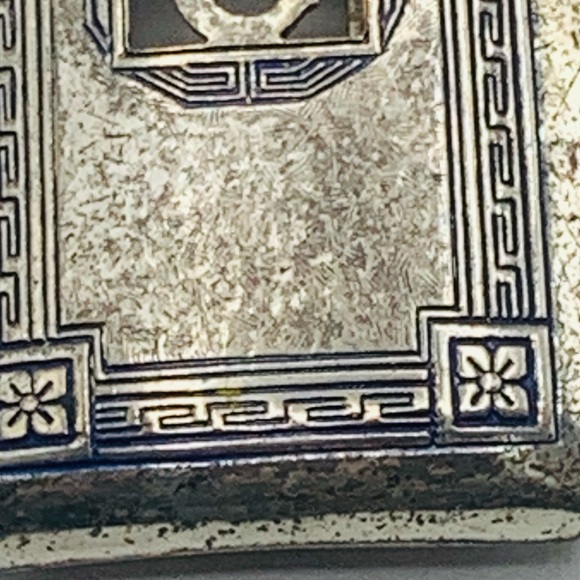 Vintage Giant Grip Silverfront Belt Buckle – Monogram “G” – Silver-Plated - Picture 3 of 9